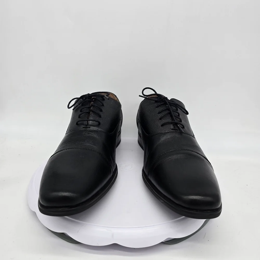 Florsheim Shoe Men's 11 D Postino Cap Toe Oxfords Black